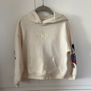 GAP Kids Cream Hoodie with Character Design